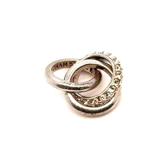 Chamilia 925 Cz Interlocking Charm - Picture 4 of 4